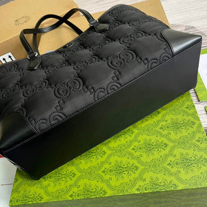 Gucci 631685 Ophidia GG medium tote black - Default Title - View 6