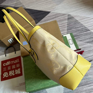 Gucci 631685 Ophidia jumbo GG medium tote Banana - Default Title - View 3