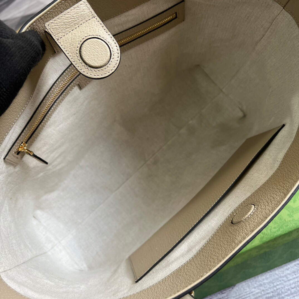 Gucci 631685 Ophidia Medium GG Tote Beige