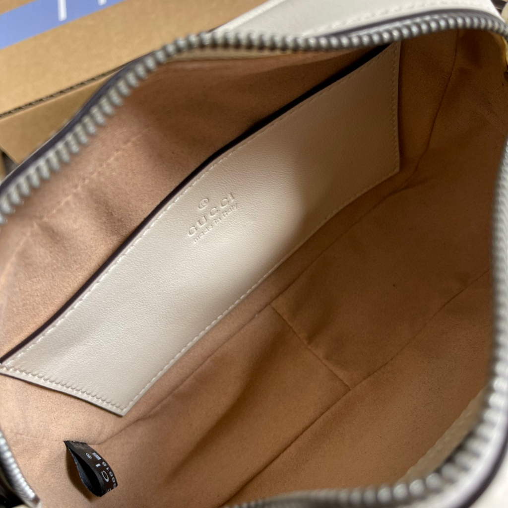 Gucci 634936 GG Marmont Mini Shoulder Bag Beige