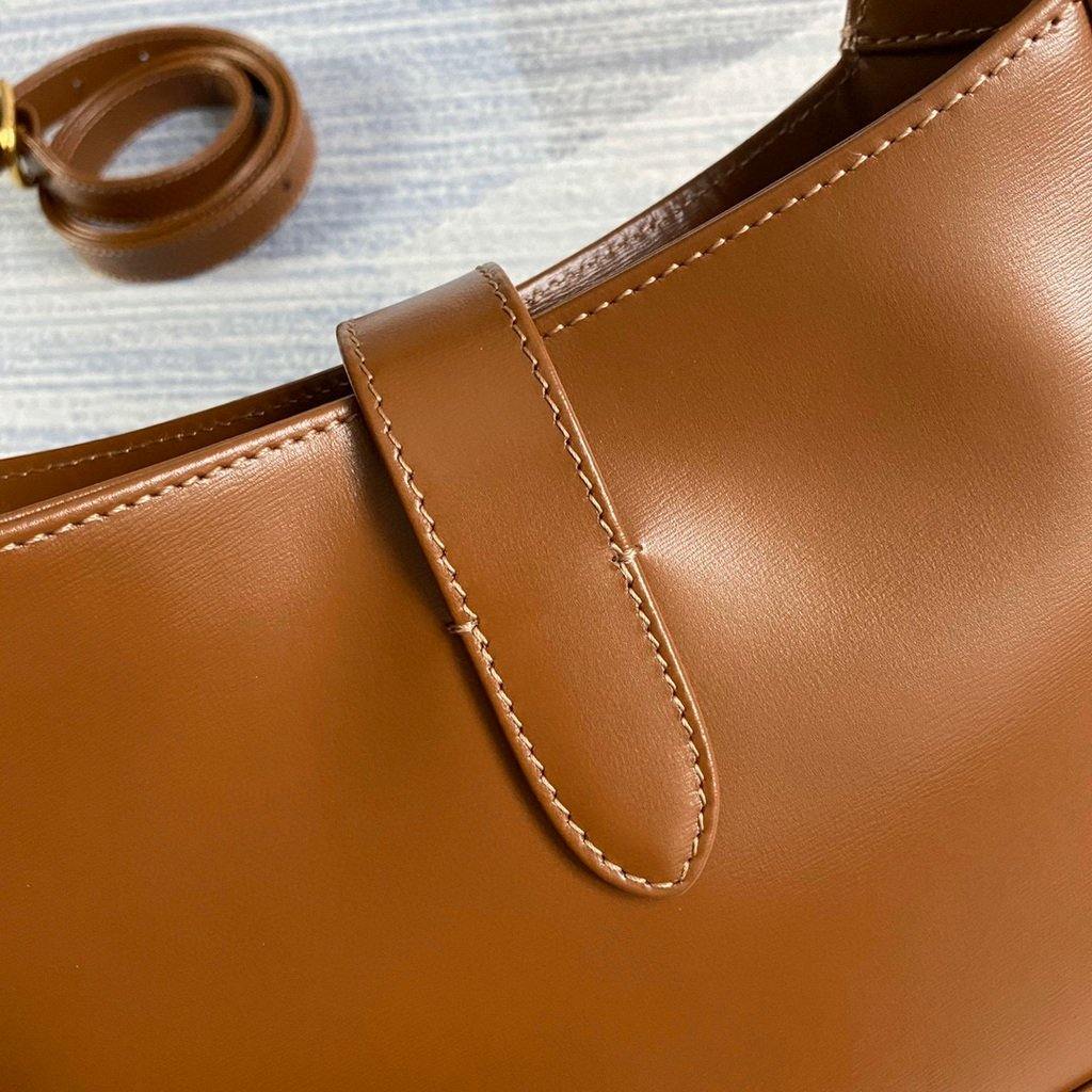 Gucci 636709 GG Jackie 1961 Small Hobo Shoulder Bag Brown - luxibagsmall