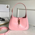 Gucci 636709 GG Jackie 1961 Small Hobo Shoulder Bag Pink - luxibagsmall