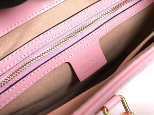 Gucci 636709 GG Jackie 1961 Small Hobo Shoulder Bag Pink - luxibagsmall