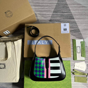Gucci 636709 Jackie 1961 Small Shoulder Bag Colorful - Default Title - View 2