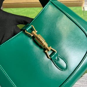 Gucci 636709 Jackie 1961 Small Shoulder Bag Green - Default Title - View 6