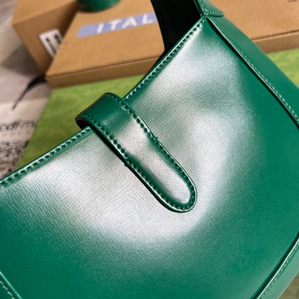 Gucci 636709 Jackie 1961 Small Shoulder Bag Green
