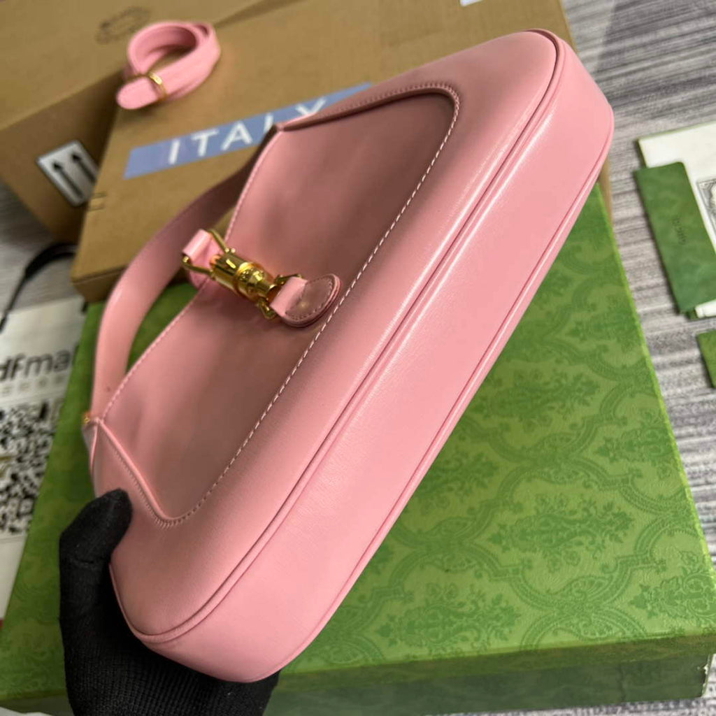 Gucci 636709 Jackie 1961 Small Shoulder Bag Pink