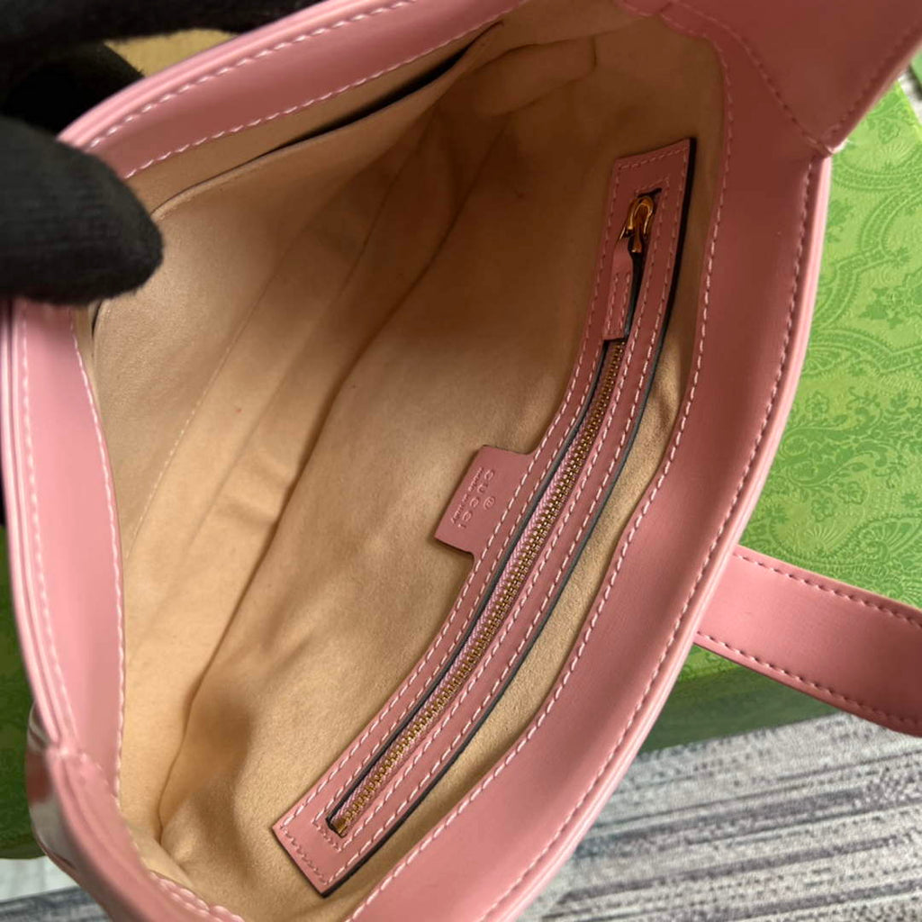 Gucci 636709 Jackie 1961 Small Shoulder Bag Pink