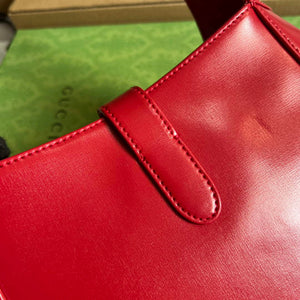 Gucci 636709 Jackie 1961 Small Shoulder Bag Red - Default Title - View 7