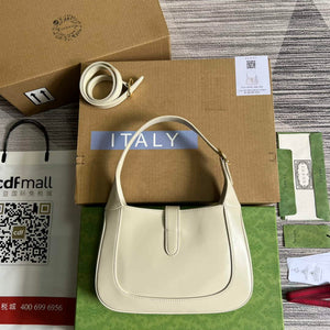 Gucci 636709 Jackie 1961 Small Shoulder Bag White - Default Title - View 2