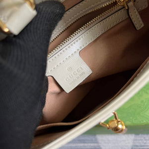 Gucci 636709 Jackie 1961 Small Shoulder Bag White - Default Title - View 9