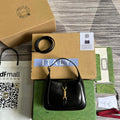 Gucci 637091 Jackie 1961 mini shoulder bag Black