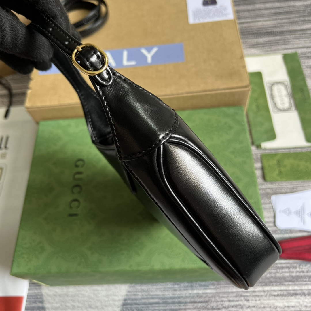 Gucci 637091 Jackie 1961 mini shoulder bag Black - Default Title - View 3