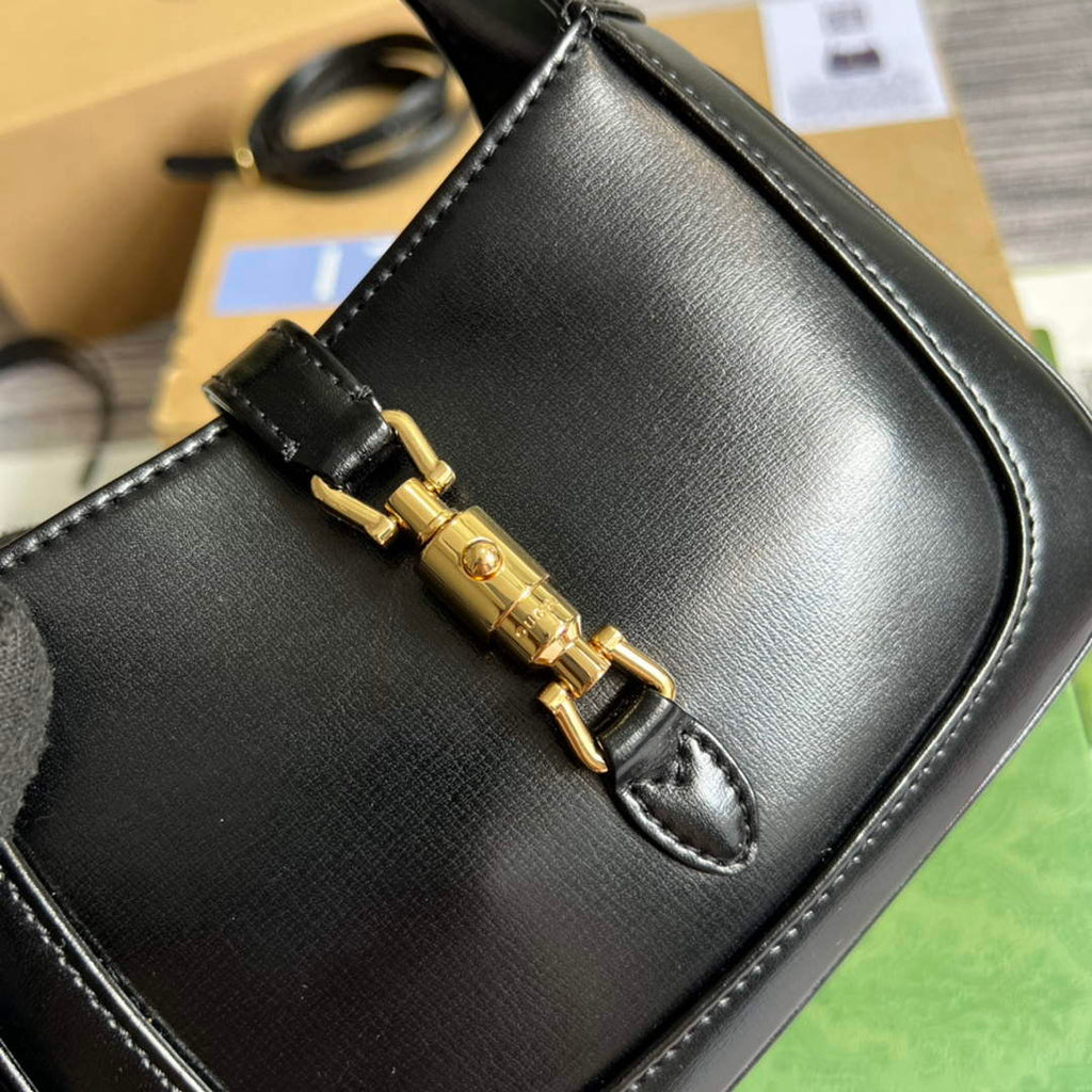 Gucci 637091 Jackie 1961 mini shoulder bag Black