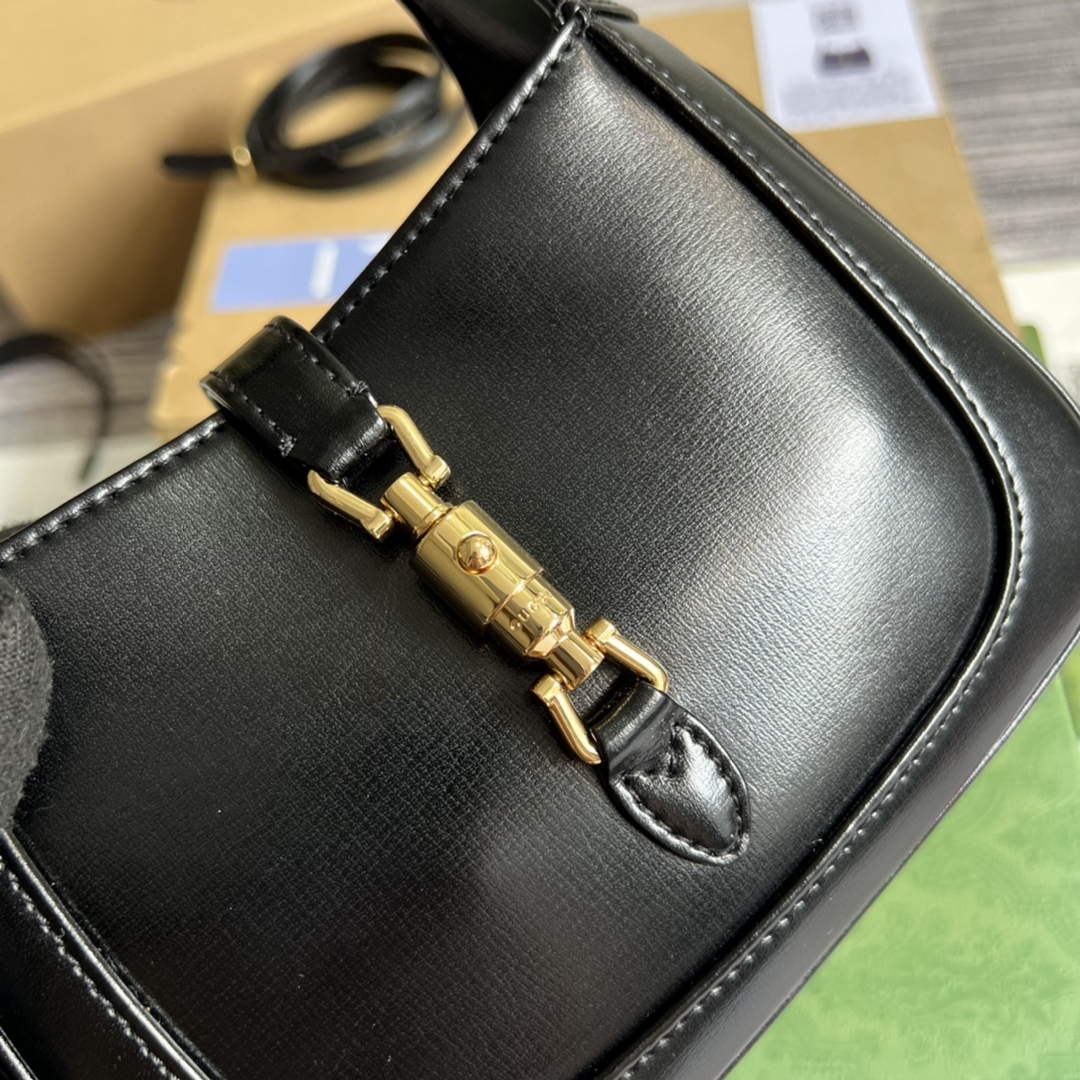 Gucci 637091 Jackie 1961 mini shoulder bag Black - Default Title - View 5
