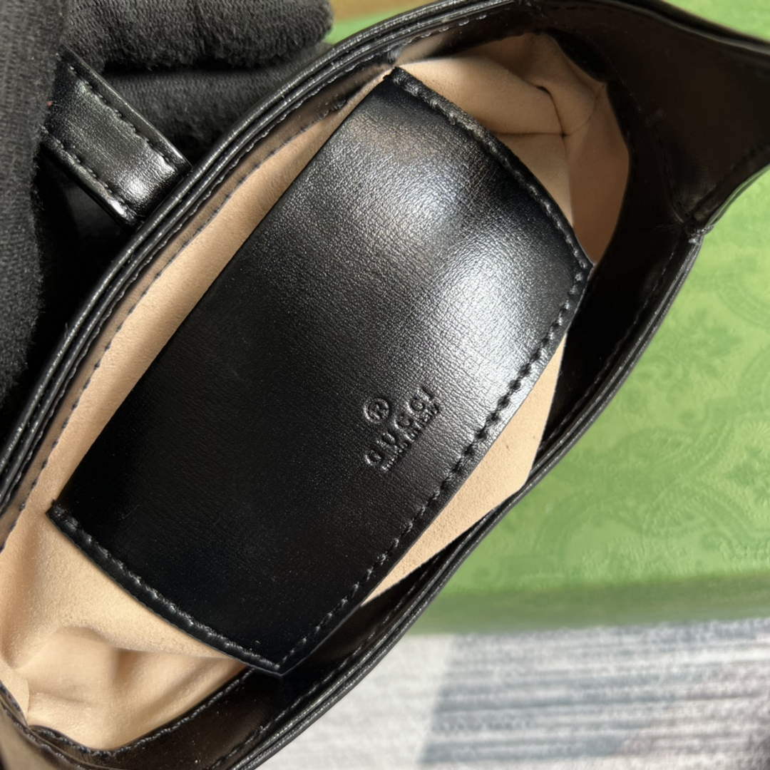 Gucci 637091 Jackie 1961 mini shoulder bag Black