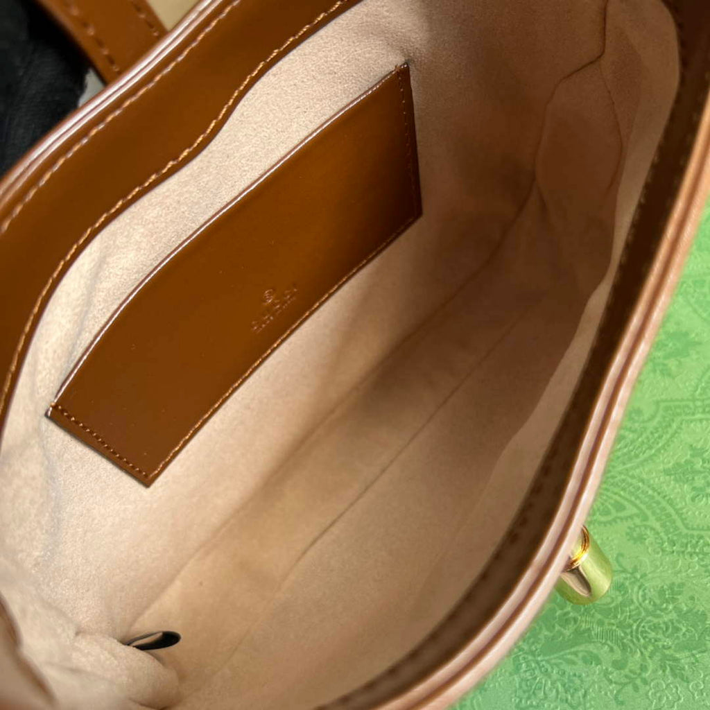 Gucci 637091 Jackie 1961 mini shoulder bag Brown