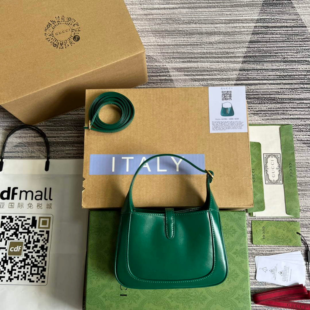 Gucci 637091 Jackie 1961 mini shoulder bag Green
