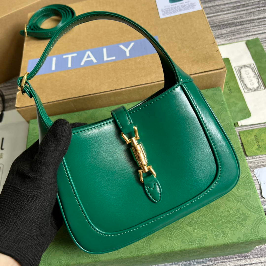 Gucci 637091 Jackie 1961 mini shoulder bag Green