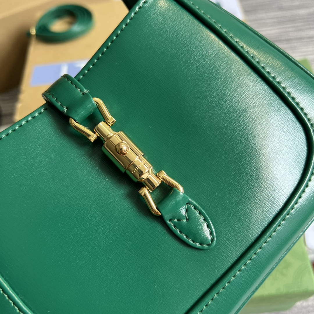 Gucci 637091 Jackie 1961 mini shoulder bag Green