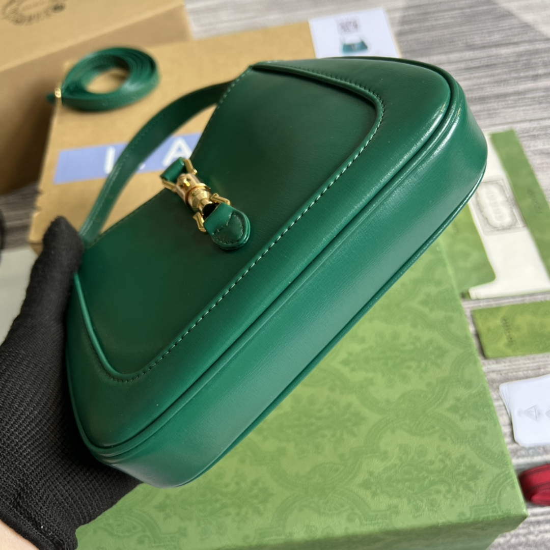 Gucci 637091 Jackie 1961 mini shoulder bag Green - Default Title - View 6