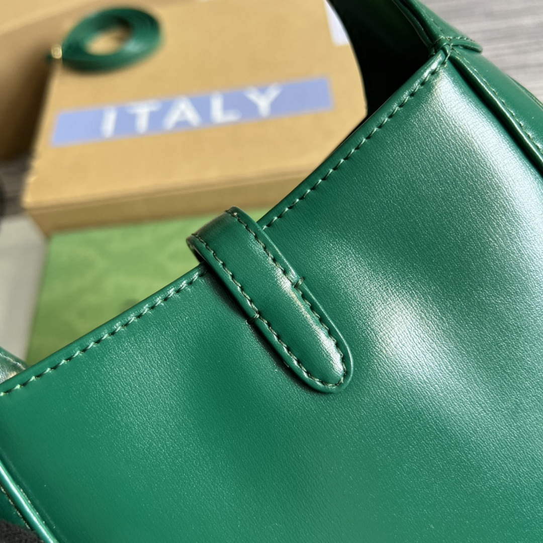Gucci 637091 Jackie 1961 mini shoulder bag Green - Default Title - View 7