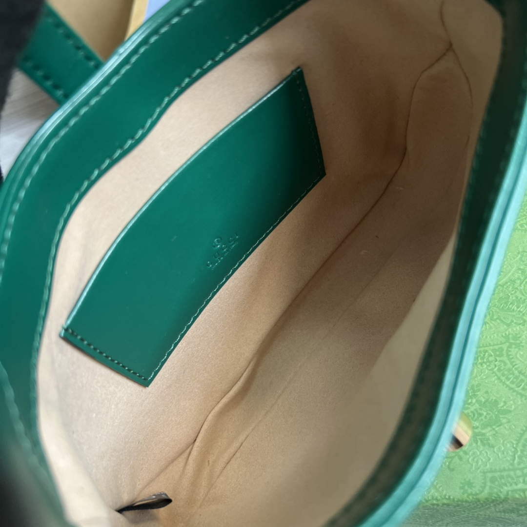 Gucci 637091 Jackie 1961 mini shoulder bag Green - Default Title - View 8
