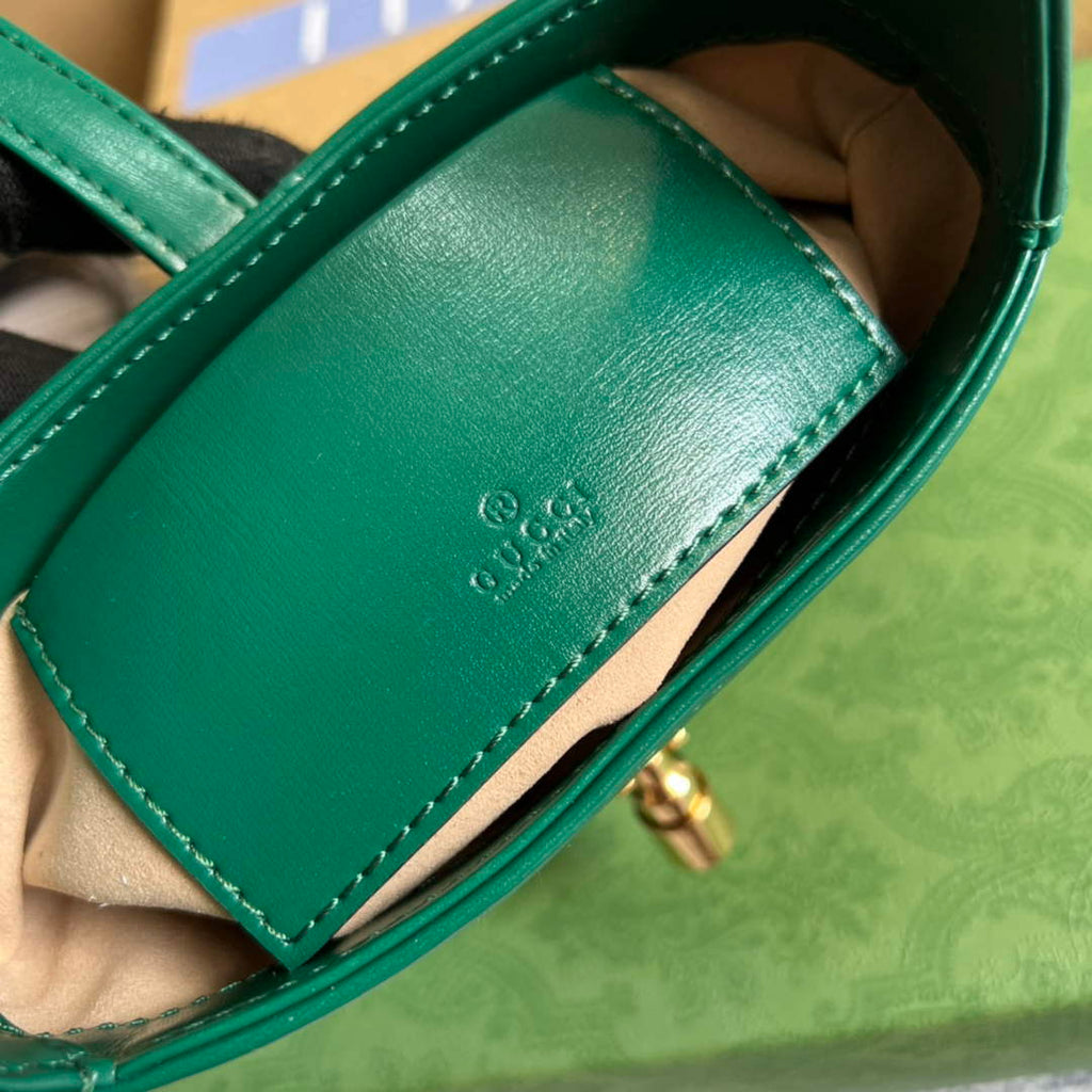Gucci 637091 Jackie 1961 mini shoulder bag Green