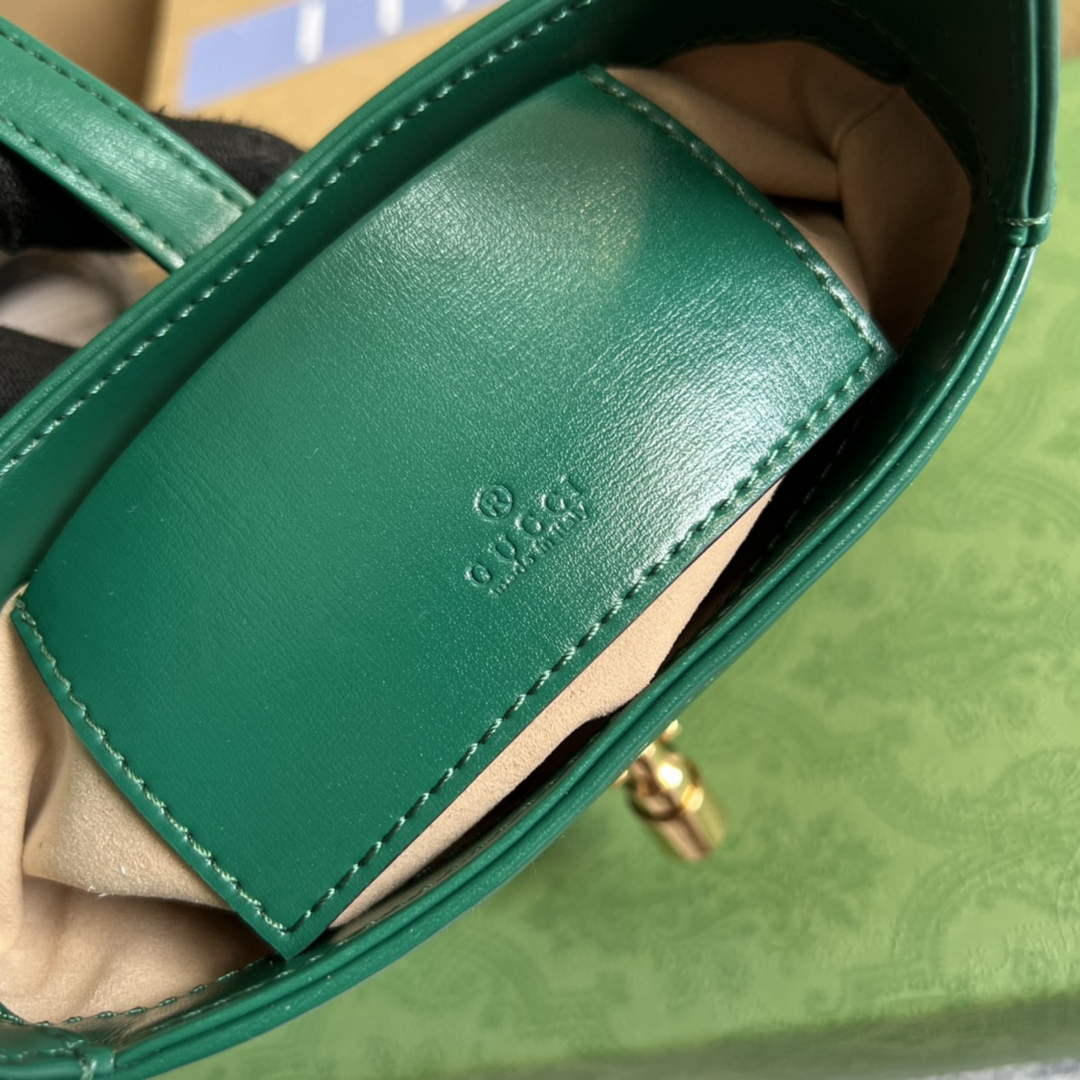 Gucci 637091 Jackie 1961 mini shoulder bag Green - Default Title - View 9