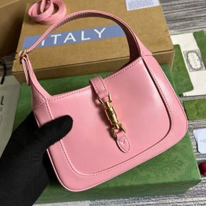 Gucci 637091 Jackie 1961 mini shoulder bag Pink - Default Title - View 4