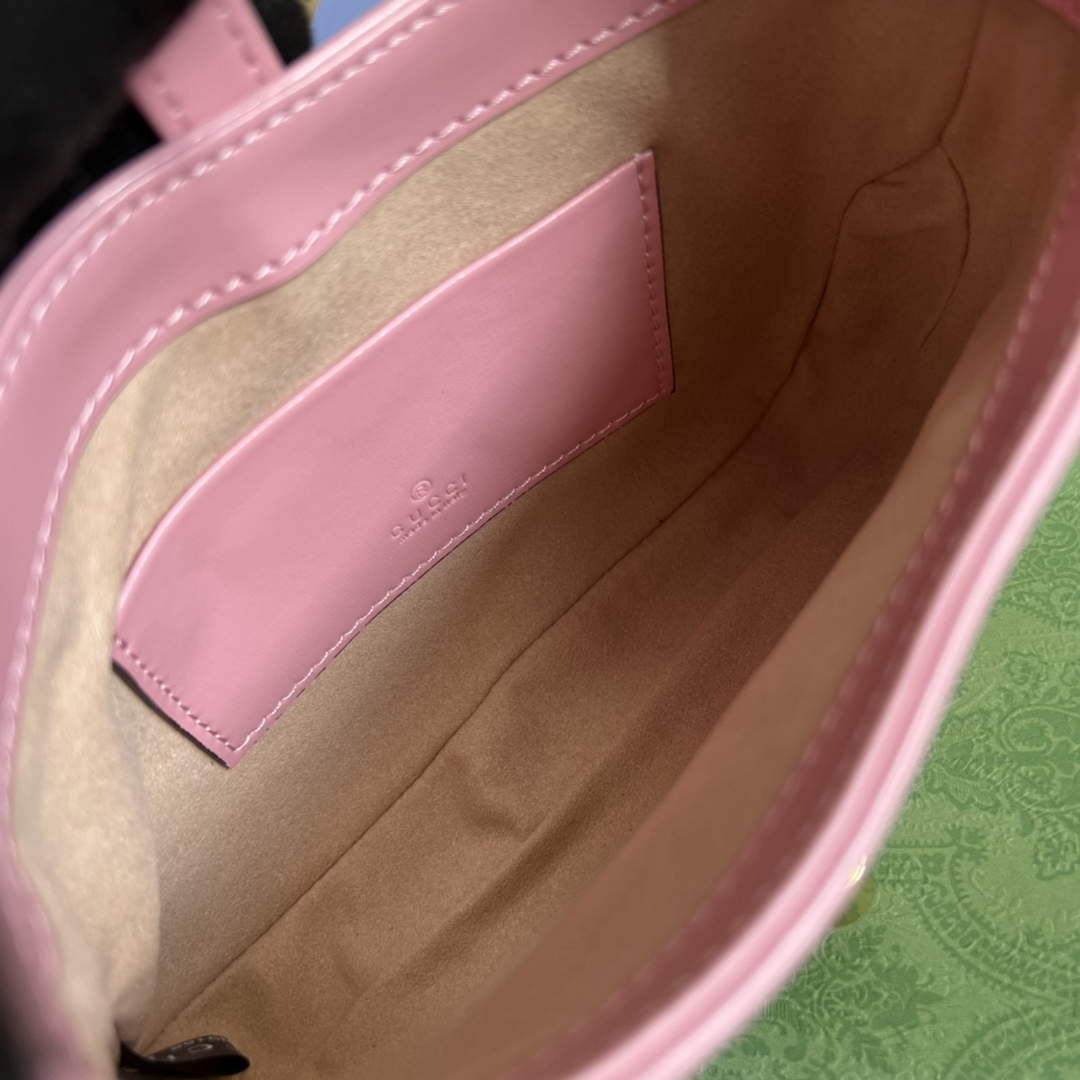 Gucci 637091 Jackie 1961 mini shoulder bag Pink - Default Title - View 8
