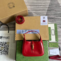 Gucci 637091 Jackie 1961 mini shoulder bag Red