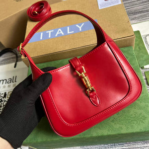 Gucci 637091 Jackie 1961 mini shoulder bag Red - Default Title - View 4