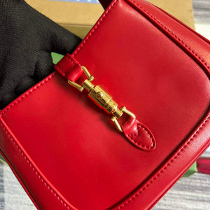 Gucci 637091 Jackie 1961 mini shoulder bag Red - Default Title - View 6