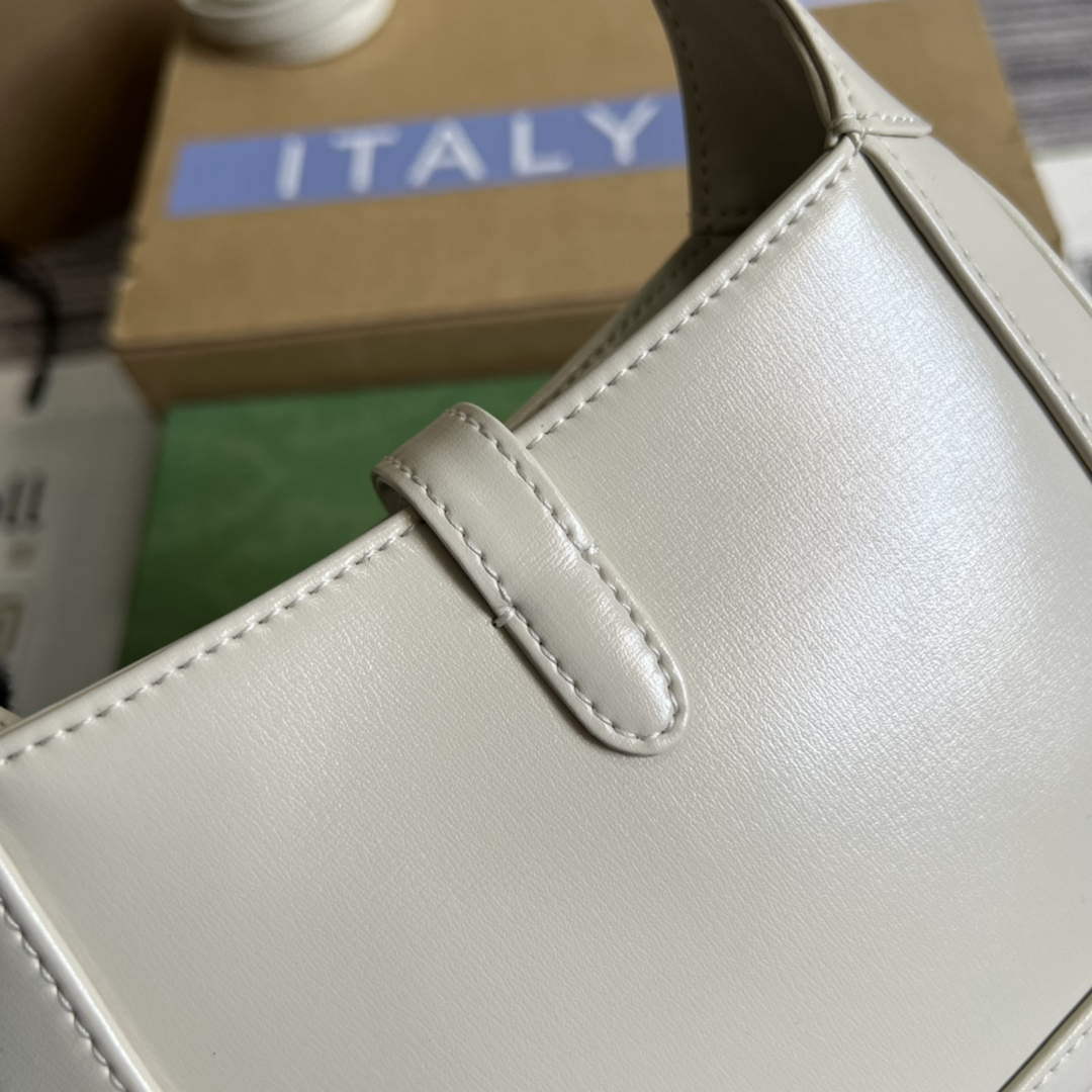 Gucci 637091 Jackie 1961 mini shoulder bag White - Default Title - View 7