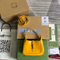 Gucci 637091 Jackie 1961 mini shoulder bag Yellow - Default Title - View 1