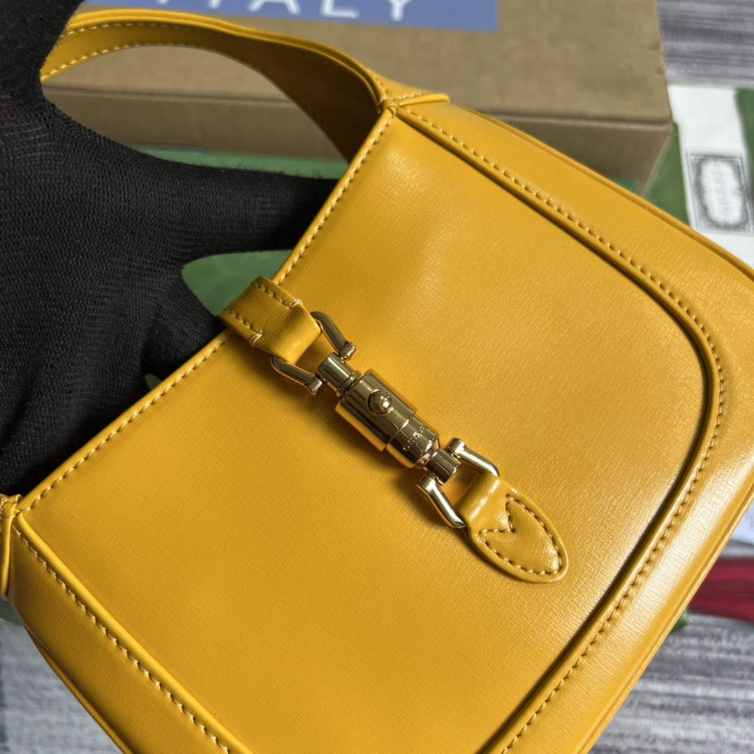 Gucci 637091 Jackie 1961 mini shoulder bag Yellow - Default Title - View 5
