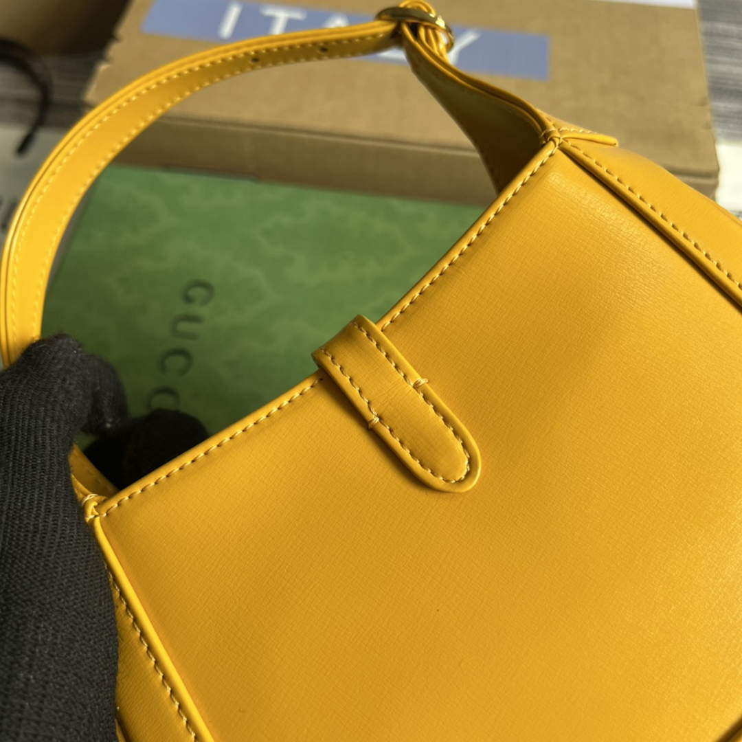 Gucci 637091 Jackie 1961 mini shoulder bag Yellow - Default Title - View 7