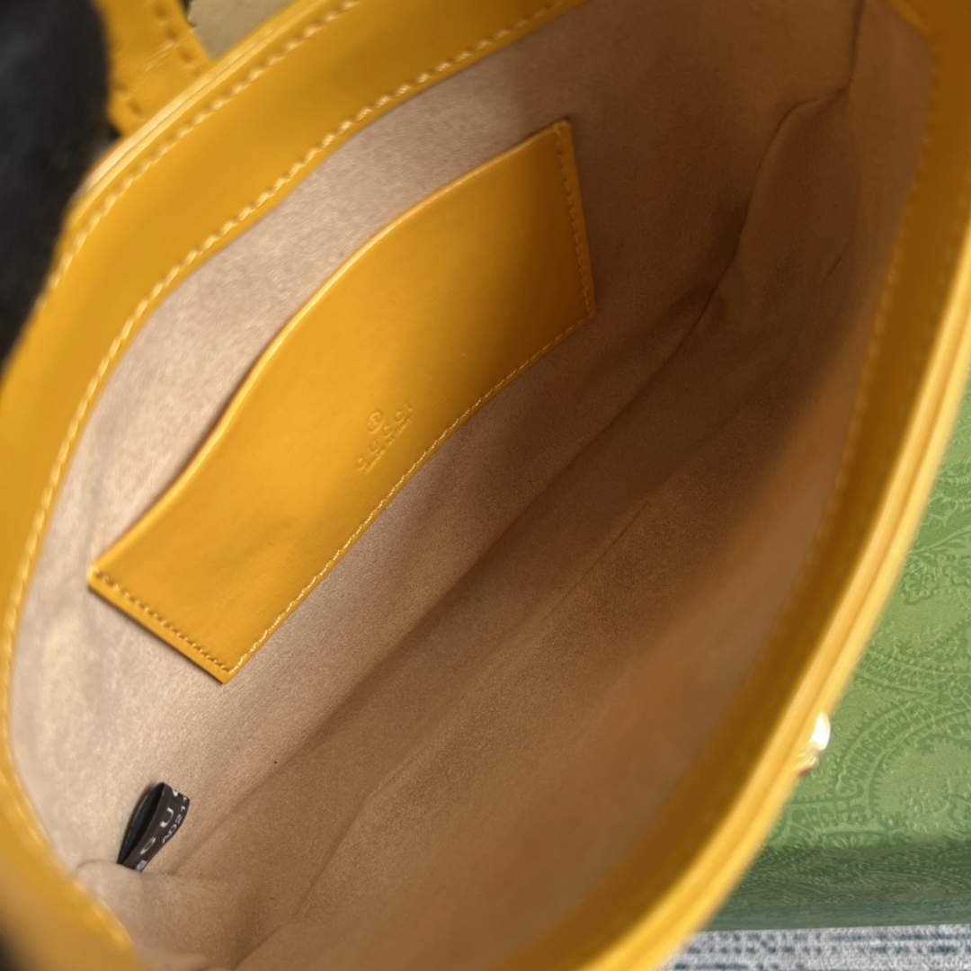 Gucci 637091 Jackie 1961 mini shoulder bag Yellow - Default Title - View 8