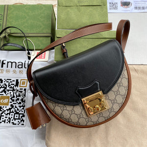 Gucci 644524 Padlock small shoulder bag Black - Default Title - View 1