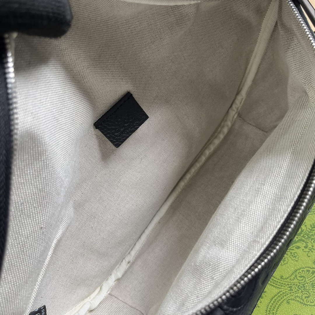 Gucci 645093 Jumbo GG Belt Bag Black - Default Title - View 8