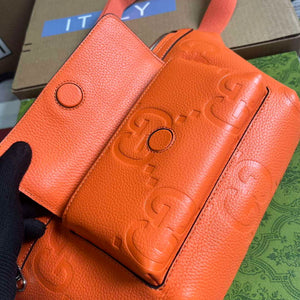 Gucci 645093 Jumbo GG Belt Bag Orange - Default Title - View 7