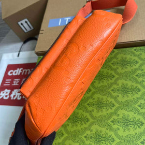 Gucci 645093 Jumbo GG Belt Bag Orange - Default Title - View 8