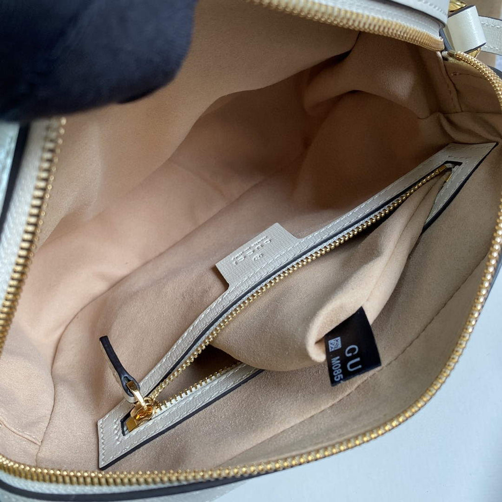 Gucci 645454 Gucci Horsebit 1955 Small Shoulder Bag Beige
