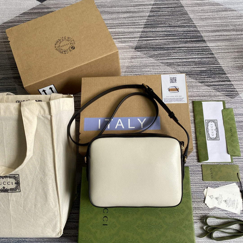 Gucci 645454 Gucci Horsebit 1955 Small Shoulder Bag Beige Tan