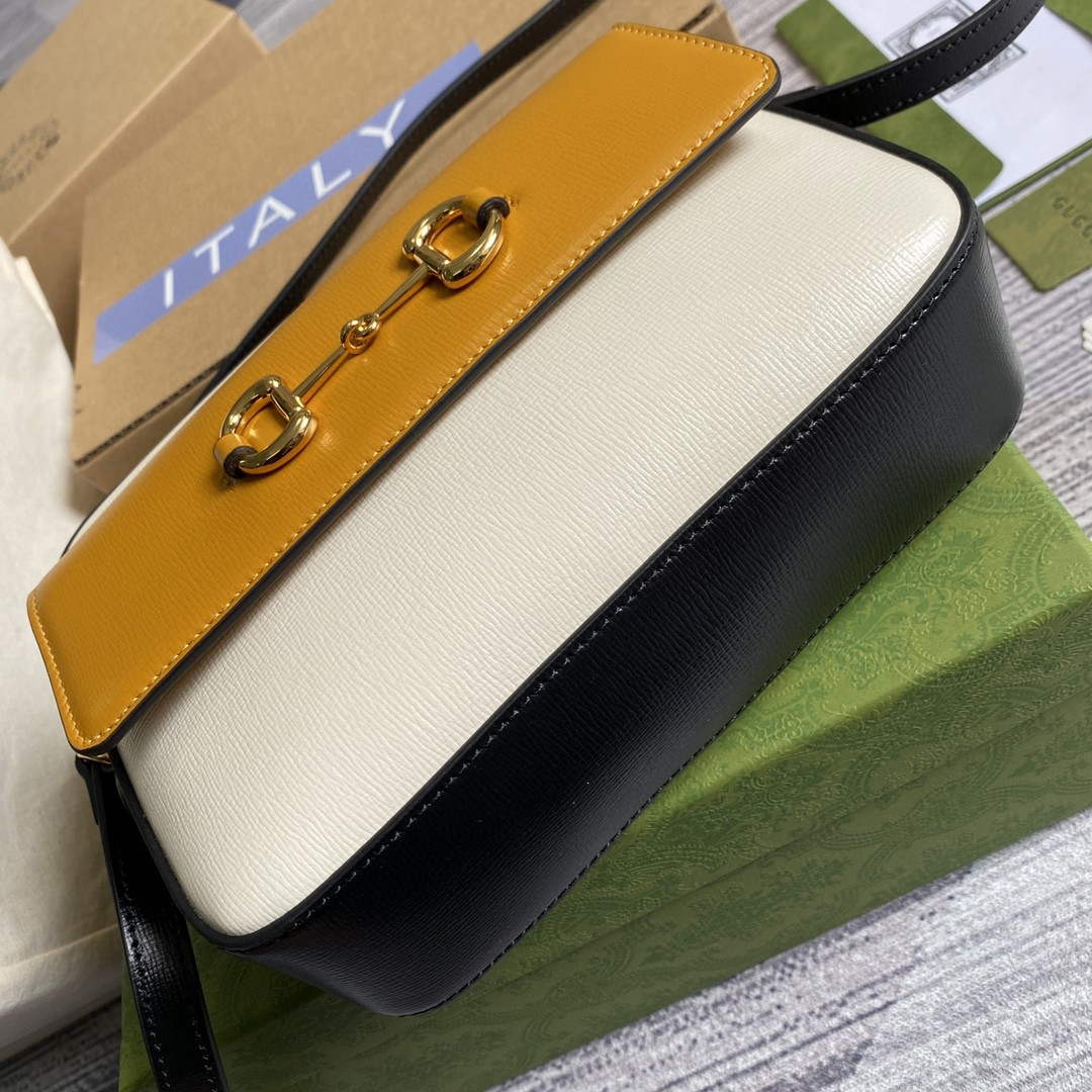 Gucci 645454 Gucci Horsebit 1955 Small Shoulder Bag Beige Tan