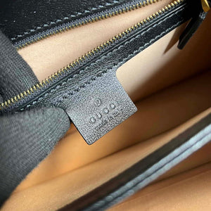 Gucci 651055 Ophidia GG small top handle Crocodile Leather bag Black - Default Title - View 9