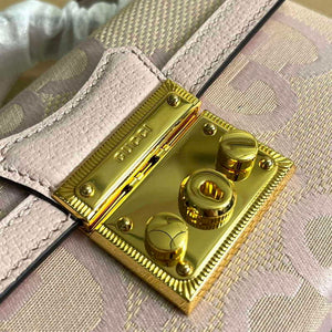 Gucci 652683 Padlock Jumbo GG Mini Bag Light pink - Default Title - View 5