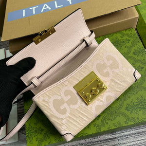 Gucci 652683 Padlock Jumbo GG Mini Bag Light pink - Default Title - View 8