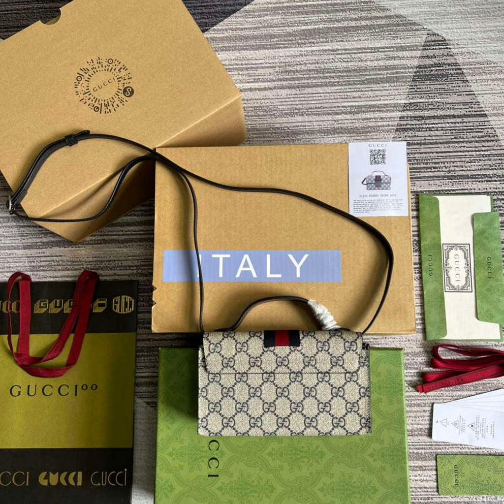 Gucci 652683 Padlock Mini Bag Black
